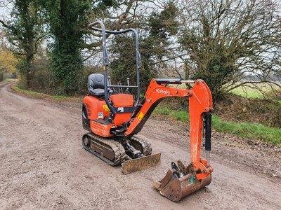 2015 / Mini Pelle Kubota K008-3 / 0,8 T – Image 2