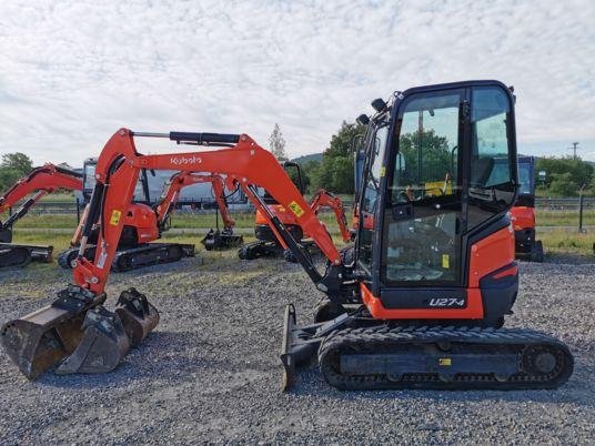 2019 / Mini Pelle KUBOTA U27-4 / 2,7 T