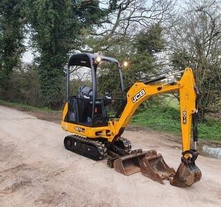2017 / Mini Pelle JCB 8014 cts / 1,4 T