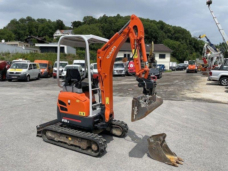 2008 / Mini pelle Kubota U 15-3 / 1,7 T