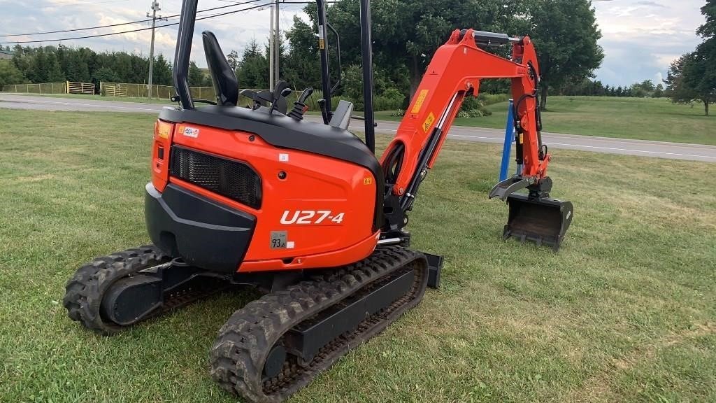 2017 / Mini pelle Kubota U27-4 / 2,5 T – Image 5