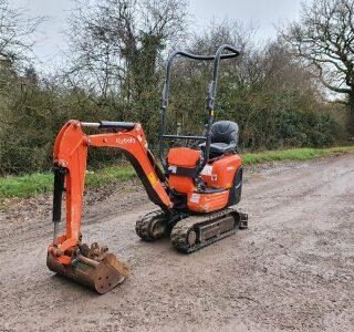 2015 / Mini Pelle Kubota K008-3 / 0,8 T