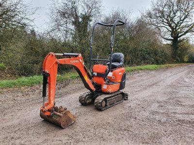 2015 / Mini Pelle Kubota K008-3 / 0,8 T
