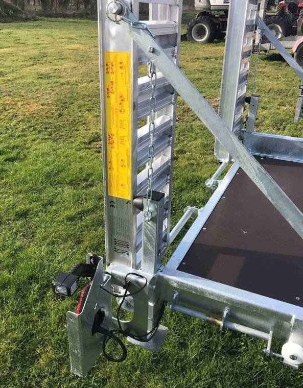 2020 / Remorque porte engins Hubiere TPG 3502, 3.5 Tonnes – Image 7