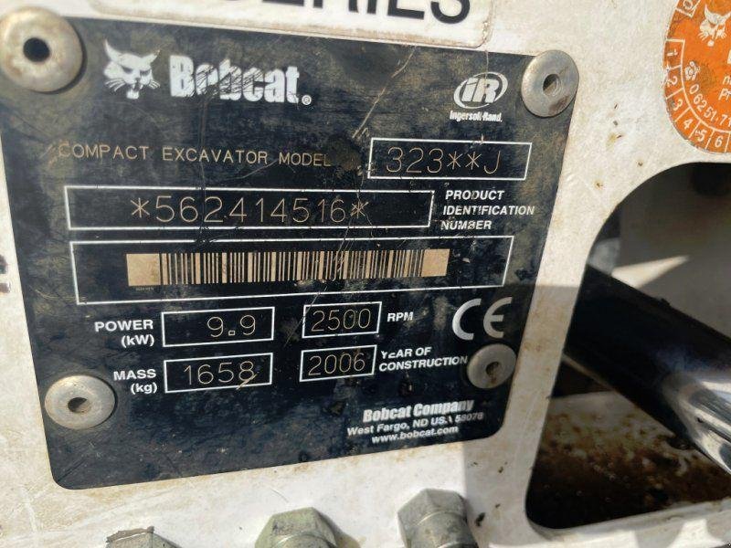 2006 / Mini Pelle BOBCAT 323 / 1,6 T – Image 9